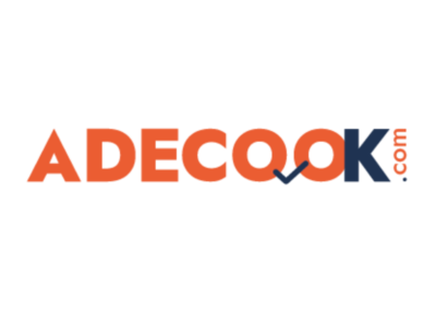 Adecook a fait appel à O'thenticom situé à caen pour refaire un logo plus professionnel et avec toutes les déclinaisons qui s'en suivent